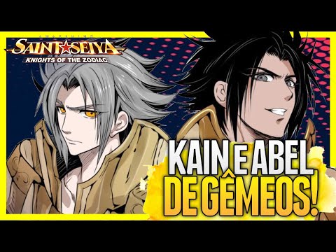 KAIN e ABEL! MAIS FORTE que SAGA e KANON! O MAIS FORTE do SIGNO de GÊMEOS! saint seiya awakening