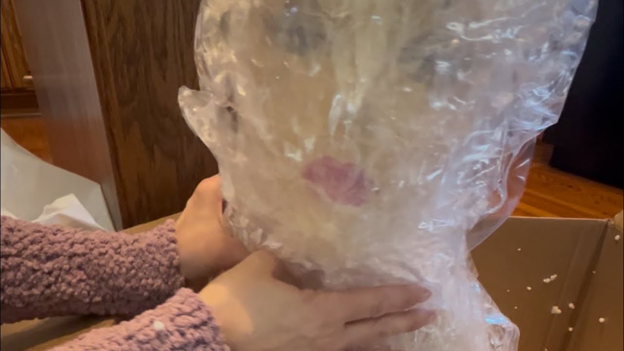 Etsy Order Unboxing Day: Vintage Fashion Decor Hat Wig Mannequin Head Arrival #mannequin #vintage 