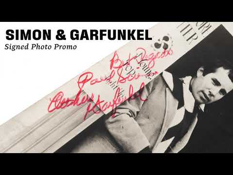 Simon & Garfunkel Signed Columbia Records Promo