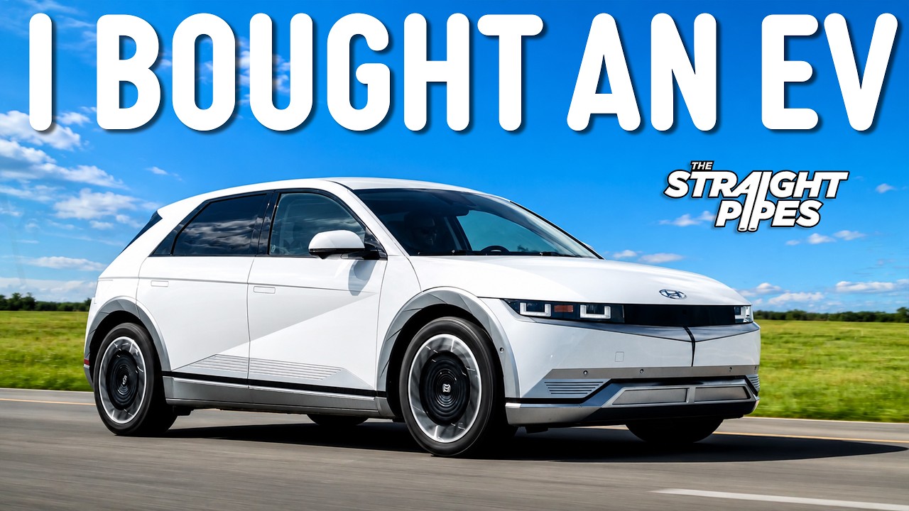 White Hyundai Ioniq 5 electric SUV