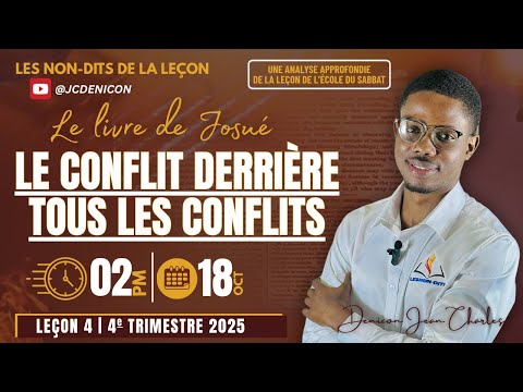The unspoken in Lesson 4: "THE CONFLICT BEHIND ALL CONFLICTS" | Deniçon