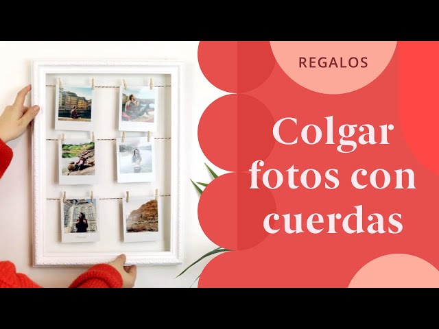 Vídeo relacionado con Colgador de Fotos con 50 Clips para Fotos, Colgador de Fotos para Colgar en la Pared, Portafotos con Clip para Colgar Obras de Arte para Niños en la Pared Decorativa del Hogar