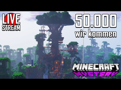 🔴 Minecraft bauen und quatschen | Road to 50 K🔹 Minecraft Mystery