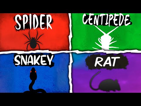 Spider + Centipede + Snakey + Rat | Full Walkthrough | Roblox