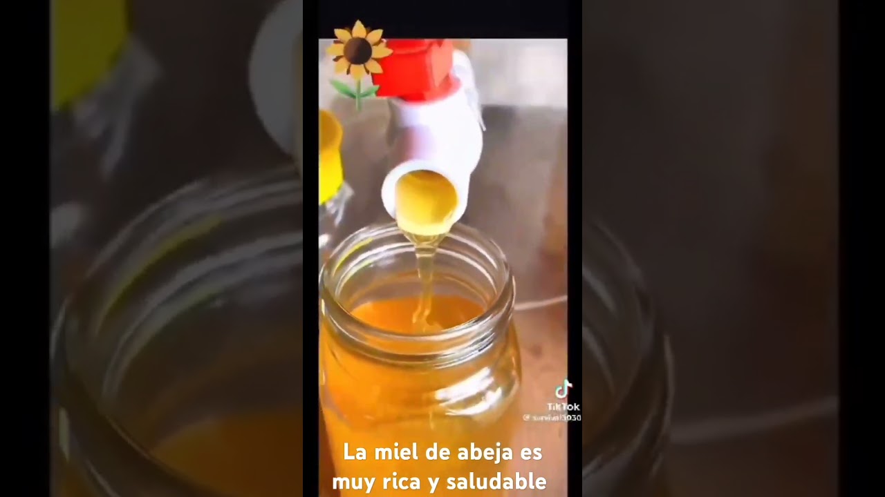 la miel de abeja es muy rica y saludable