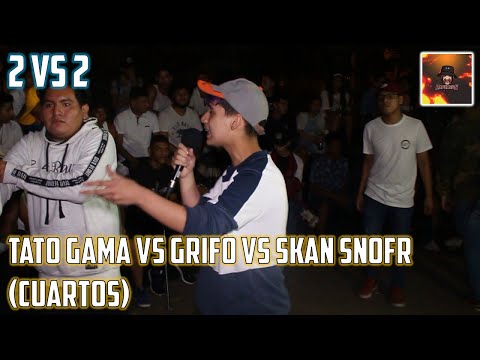 TATO GAMA VS GRIFO VS SKAN SNOFR (CUARTOS) RAPNAROK 2 VS 2 \ FECHA 4 - 2020