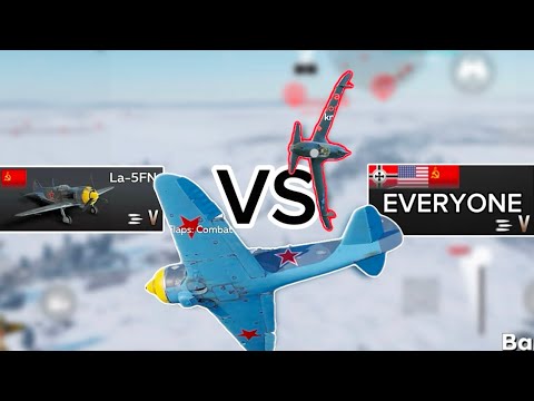 La-5FN Dogfighting Everything | War Thunder Mobile