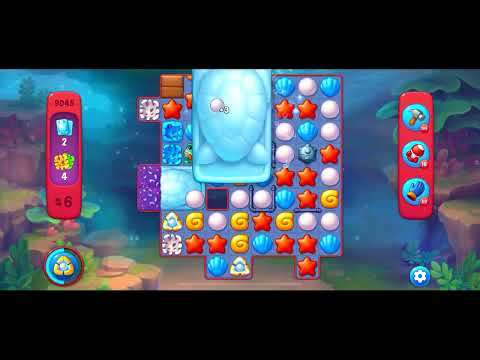 Fishdom Hard level 9045 no boosters フィッシュダム