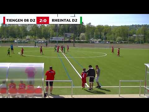 FC Tiengen 08 D2 - Rheintal D2 vom 22.04.2018 - Das ganze Spiel