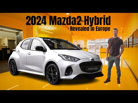2024 Mazda2 Hybrid Revealed in Europe