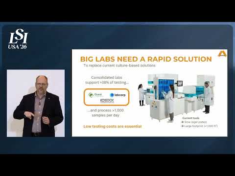 Ian Lewis, Rapid Infection Diagnostics - Rapid blood and urine infection testing in hours | LSI USA '26