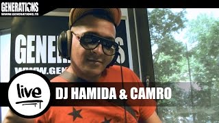 DJ Hamida &amp; CamRo - L'alcool C'est De L'eau / Paname (Live des studios de Generations)