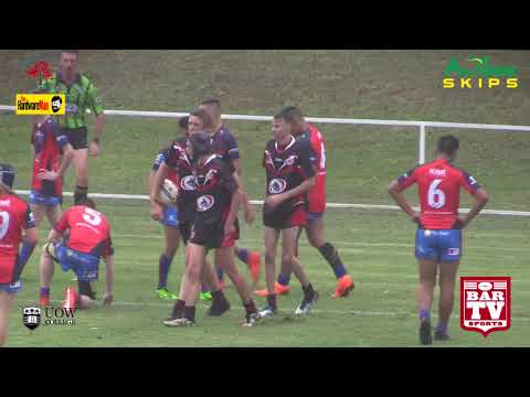 2018 IDRL Under 18s Round 2 Highlights  - Wests Blue Vs Collegians Red