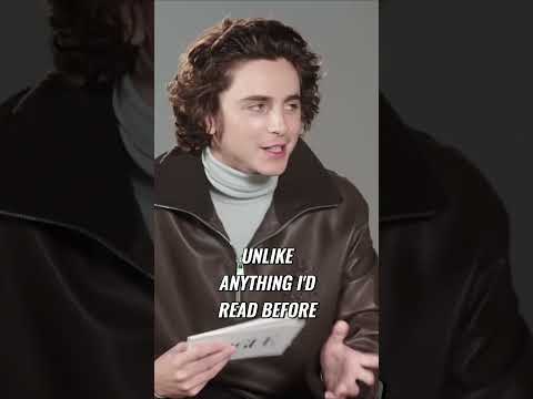 😱 DUNE MESSIAH | Timotheé Chalamet read the books 🙏  LISAN AL GAIB!
