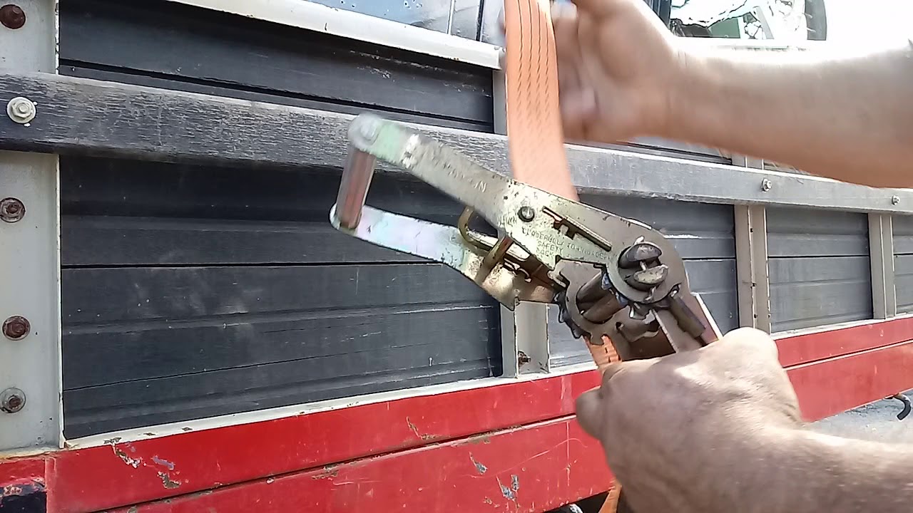 Como usar corretamente a cinta de amarração.