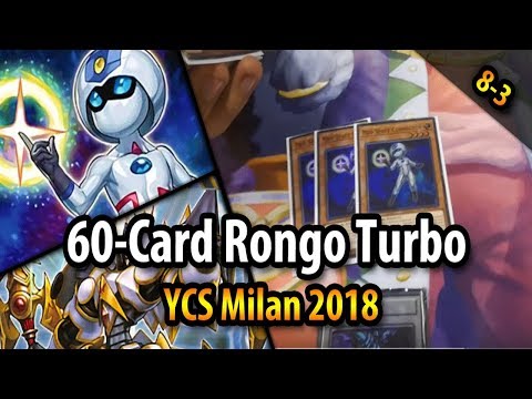60-Card Rongo Turbo / Dark Warrior (8-3) - YCS Milan 2018