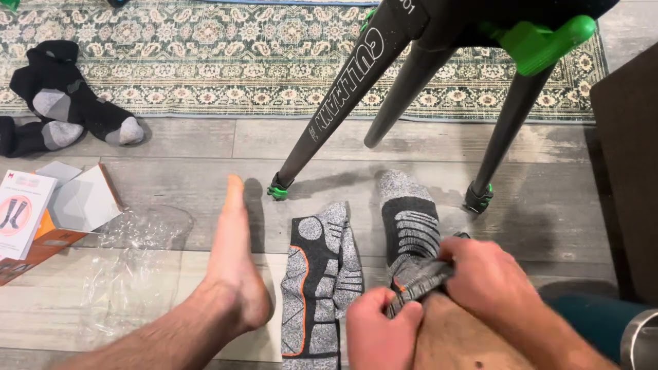 EIHBIEA Heated Socks, 5V 6000mAh Rechargeable Heated Socks #worksocks #Christmasgifts