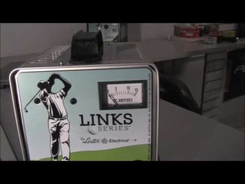 The Old Style Lester Electric Links Series 48 Volt Club Car Golf Cart Battery Charger