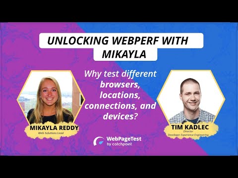 With Tim Kadlec: Test Real Browsers, Locations, Connection Speeds with WebPageTest