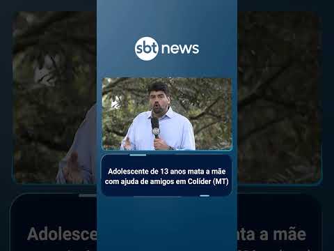 Adolescente de 13 anos mata a mãe com ajuda de amigos em Colíder (MT) | #AloVoce