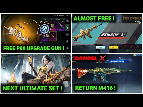 URGENT M416 TRICK 😱 FREE NEW M416 UPGRADE GUN SKIN BGMI | NEXT ULTIMATE SET BGMI | NEXT LUCKY SPIN