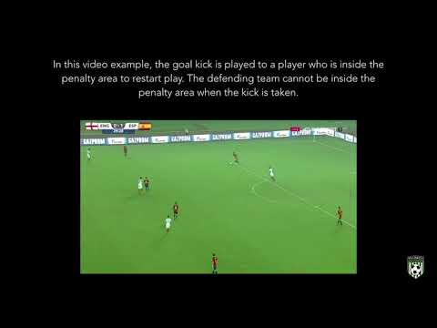 Changes to Law 16 - Goal Kicks