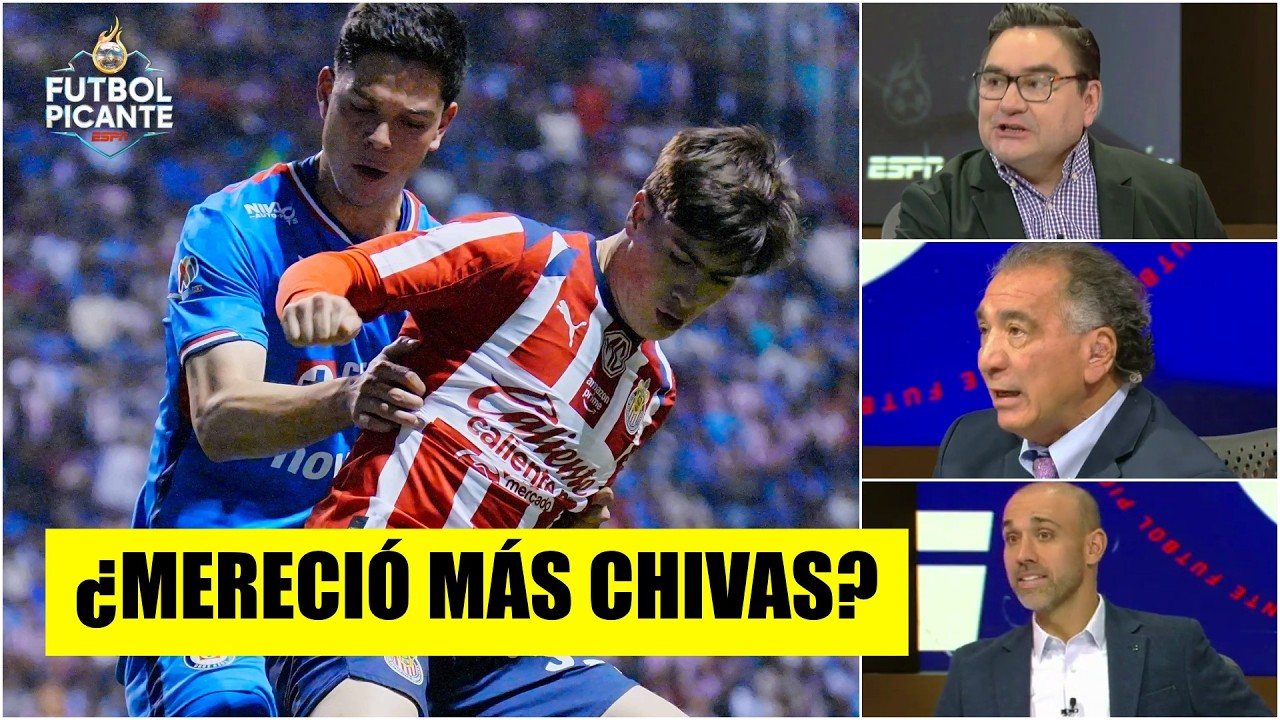 CHIVAS jugó mejor que CRUZ AZUL pero Larcamón tuvo un PLAN perfecto | Futbol Picante
