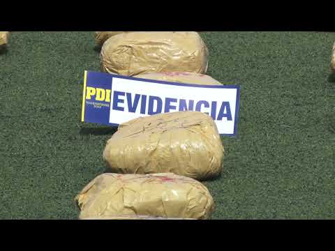 PDI Calama y Fiscalía Regional incautan 2,4 toneladas de cannabis: un chileno detenido