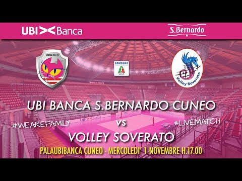 UBI Banca S.Bernardo Cuneo - Volley Soverato 6°giornata Samsung Galaxy Volley Cup A2