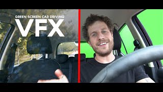 Green Screen Car Driving VFX - Easy setup (low bud
