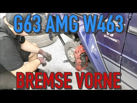6-KOLBEN AMG BREMSE WECHSELN | MERCEDES G63 W463 | KrisGarage