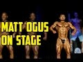 Matt Ogus On Stage - WNBF WA State Natural 2016 - Men's Open Lightweight Prejudging