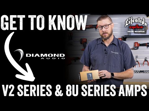 Diamond Audio Amps for Harley Davidson Motorcycles: V2 Series & 8U Series