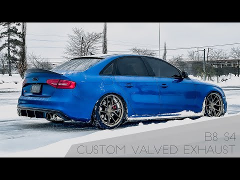 Audi S4 B8.5 Custom Valvetronic Exhaust