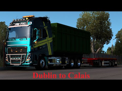 ETS2 | v.1.38 | ProMod 2.50 | Dublin to Calais | (No Commentary)