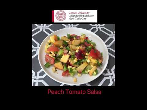 Peach Tomato Salsa - in English