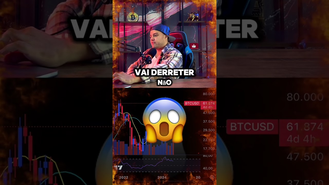 BITCOIN SEGUE FIRME E FORTE #trade #investimento