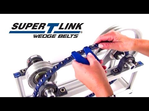 SuperTLink Wedge Belts Installation Instructions