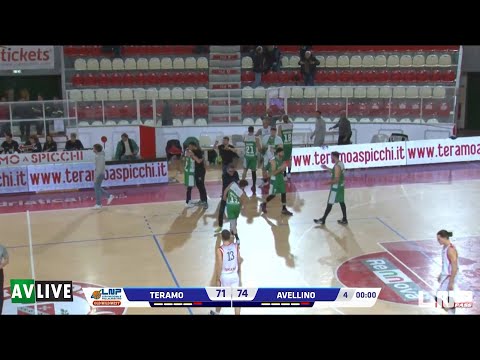 Teramo a Spicchi 2K20-IVPC DelFes Avellino 71-74, gli highlights