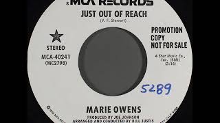 Marie Owens &quot;Just Out Of Reach&quot;