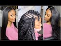 Updated Sew-in Tutorial | Kinky Straight Texture | ft. CurlsQueen