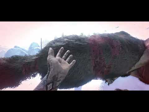 FIRST DAY IN ARK: ULTIMATE MOBILE EDITION - Taming A Pack Of Dire Wolves! Pt. 1 #ARK #direwolves