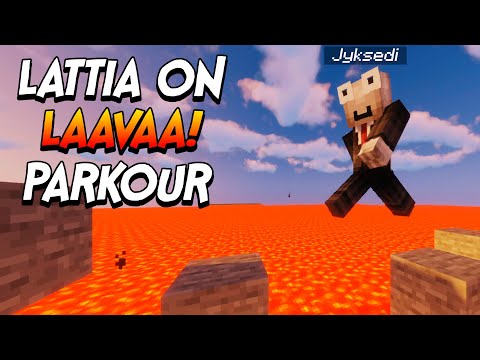 MINECRAFT PARKOUR BUT THE FLOOR IS LAVA!