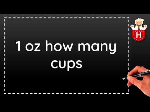 2nd YouTube video about how many cups are in 6 ounces