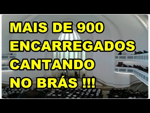REUNIÃO DE ENCARREGADOS DE ORQUESTRA NO BRÁS, HINO 312 CCB HINÁRIO 5.