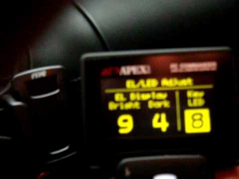 Review of new Apexi PowerFC EL screen commander