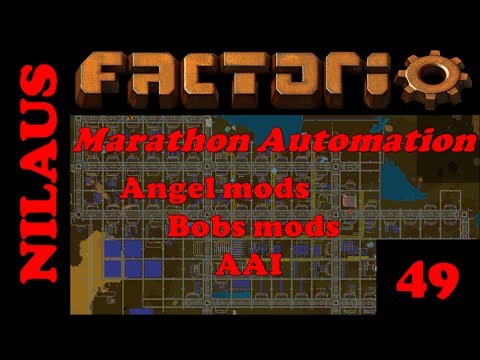 Factorio - Marathon Automation - E49 - Unable to build small even when hacking