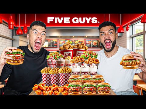 WIR ESSEN ALLES VON FIVE GUYS !!!