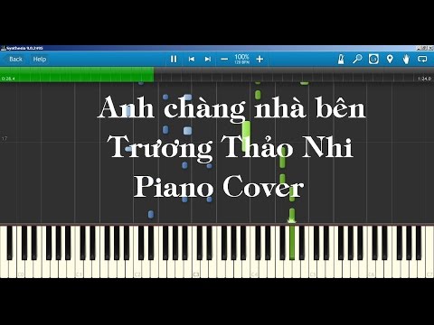 Trương Thảo Nhi  - Anh Chàng Nhà Bên Piano Tutorial