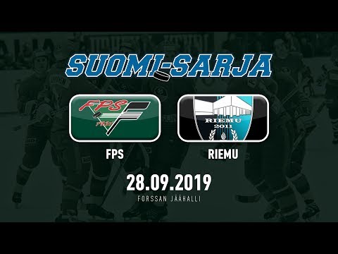 SUOMI-SARJA 2019-2020: 28.09.2019 FPS - Riemu 5-3